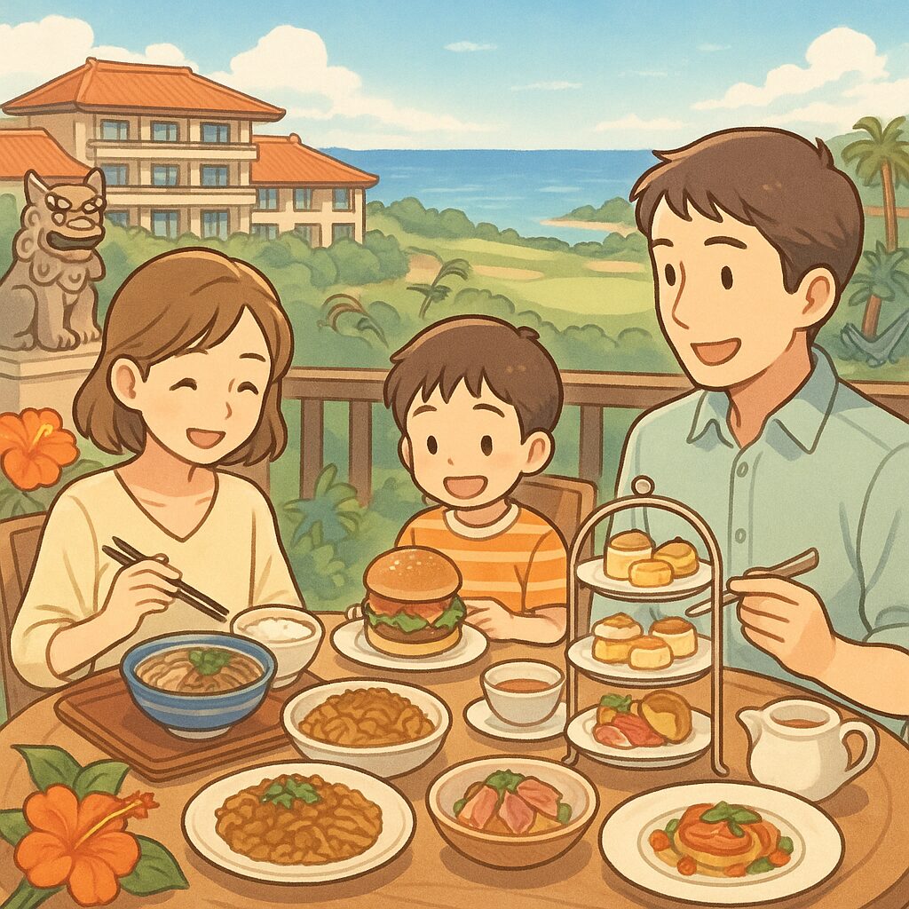 タイトル「【最新版】リッツカールトン沖縄のランチ料金は？全レストランのメニュー・予約・割引術を完全網羅！」のイメージ画像