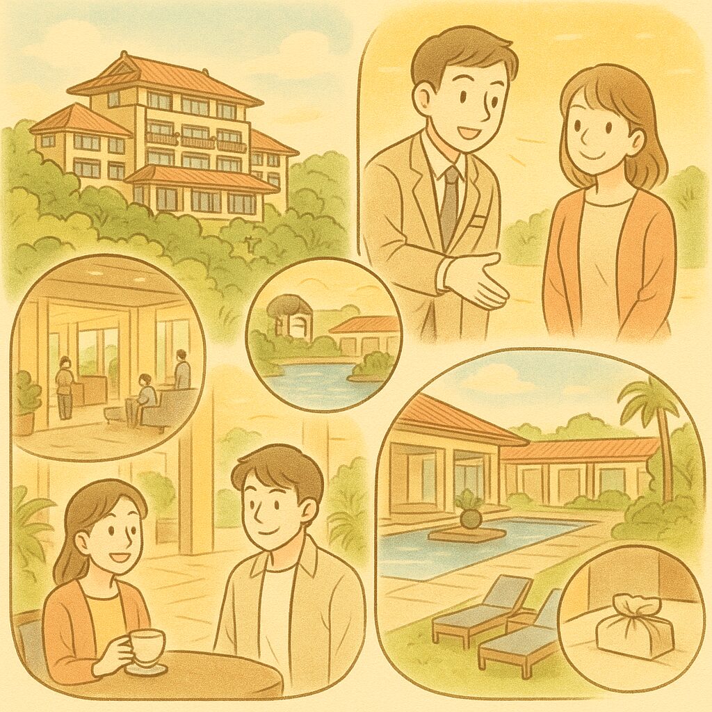 h2タイトル「なぜ多くの人がリピートするのか?リッツカールトン沖縄の「過ごし方」が変わる3つの本質」のイメージ画像